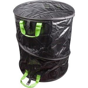 PopUp Bag Long-Life Springzak - tuinafvalzak zelfopstellend - 170L 300 g/m² - Ø 56 x 70cm - zwart 07476