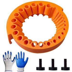 Allecto Plus - Boorslijper voor gereedschap om boor haaks te slijpen - handheld boorslijper