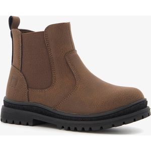 Blue Box jongens chelsea boots donkerbruin - Maat 34 - Uitneembare zool