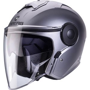 Caberg Jet Soho motorhelm mat titanium - Maat M