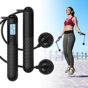 Lexium Springtouw met Teller - Springtouw Volwassenen - Professioneel Sport Springtouw - Fitness Springtouw - Verstelbaar
