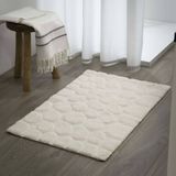 Sealskin Pebbles Badmat 60x90 cm - Katoen - Beige