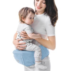 Baby Deer Ergonomische Draagzak - Baby En Peuter - Luxe Heupdrager Sky Blue