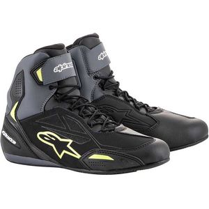 Alpinestars Faster-3 Shoes Black Yellow Fluo 9 - Maat - Laars