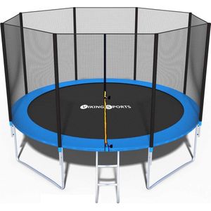 Viking Choice - Trampoline 404 cm - tot 180 kg - Blauw