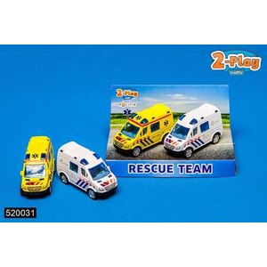 Die Cast pull back 'Rescue Team'