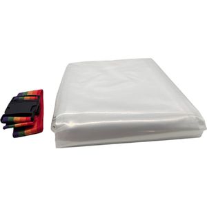 Scarnatti™ Matras Vacuümzak voor matrassen, dekbedden, matrastoppers, kleding, bedden met rits, vacuüm verzegelde beschermhoes, eenvoudige opslag, verhuisverpakking 80x200, 90x200, 100x200