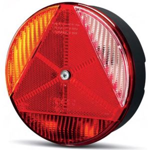 Achterlicht - SIM - 3185 - Links - 16cm - Multifunction - 12V-24V