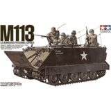 1:35 Tamiya 35040 US M113 A.P.C. Personal Carrier With 5 Figures Plastic Modelbouwpakket
