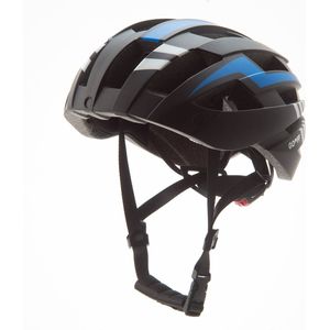 GOOFF Blitz fietshelm (zonder vizieren) - maximale ventilatie - met LED licht - blauw maat M
