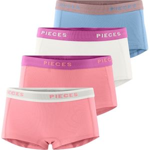 Pieces 4-Pack Dames shorts - Solid - L.