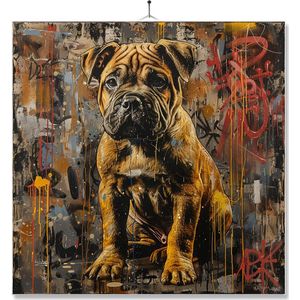 Tegel Met Opdruk | Geschenk | Art | Kunst | Sharpei