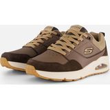 Skechers Uno-Retro One Sneakers bruin Suede - Maat 44