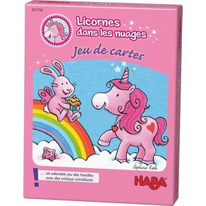Haba Kwartspel Licornes Dans Les Nuages- Jeu De Cartes (fr)