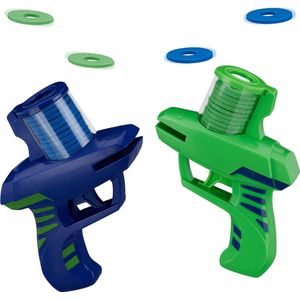 relaxdays disc shooter kinderspeelgoed - speelgoedpistool foam - speelgoed pistool