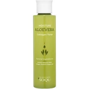 Soqu vochtinbrengende toner met aloë vera en collageen 150 ml