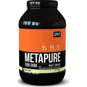 QNT -  Metapure Zero Carb - Whey Isolaat - 908 gram -Vanille