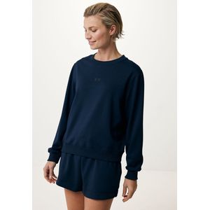 Crew Neck Sweater Dames - Navy - Maat XL