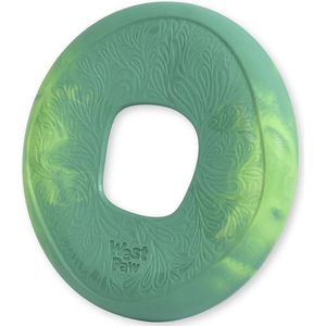 West Paw Seaflex Sailz - Honden Speelgoed - Frisbee - Gemiddeld tot Sterke Kauwers - Groen - 22 cm