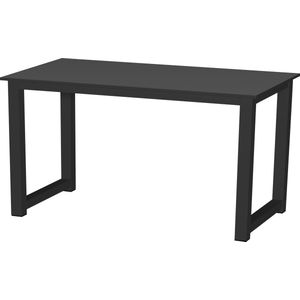 Bureau tafel - keukentafel - 110 cm breed - zwart