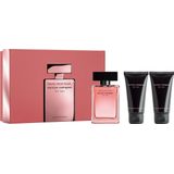 Narciso Rodriguez for Her Musc Noir Rose Giftset - 50 ml eau de parfum spray + for Her 50 ml showergel + for Her 50 ml bodylotion - cadeauset voor dames