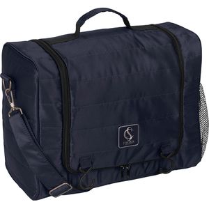 Eskadron Organizer tas Mattgloss Classic Sports 24 Navy | bordeaux | Poetskist paard