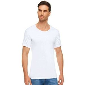 2pack-Heren Onderhemd - %100 Katoen - T-shirt - Korte mouwen - Ondershirt - Maat XL - Wit