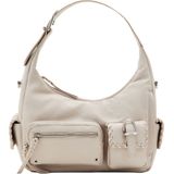 Desigual Schoudertas Omnia New London Plus Shoulder Bag Raw Crème
