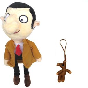 Mr. bean pop en mr. bean sleutelhanger knuffel teddy