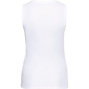 ODLO BL TOP V-neck Singlet ACTIVE F-DRY LIGHT - white - Vrouwen - Maat XL