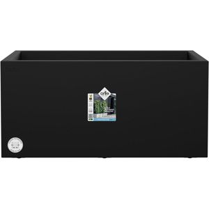 Plantenbak voor Binnen & Buiten - 100% Gerecycled Plastic - L 78.0 x H 37.9 cm - Living Black