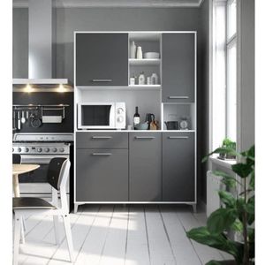 ECO keuken dressoir L 120 cm - mat grijs