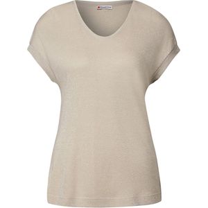 A322915 v-neck shiny shirt