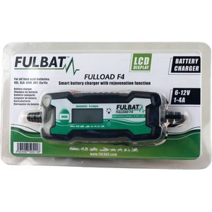 Fulbat Acculader / druppellader Fulbat Fulload F4 (6/12V 2AH-80AH)