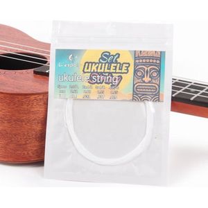 Ukelele Snaren - Ukulele gitaarsnaren Nylon - Wit