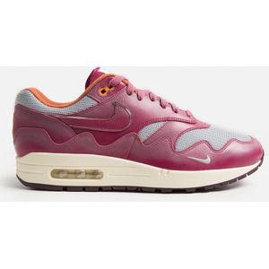 Nike Air Max 1 Patta Waves Rush Maroon (with Bracelet) - DO9549-001 - Maat 44 - Metallic Silver;Rush Maroon - Schoenen