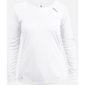 Vapor Apparel - UV-shirt met lange mouwen voor dames - wit - maat M