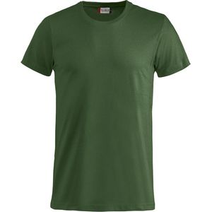 Clique 2 Pack Basic Fashion-T Modieus T-shirt kleur Flessen Groen maat 4XL