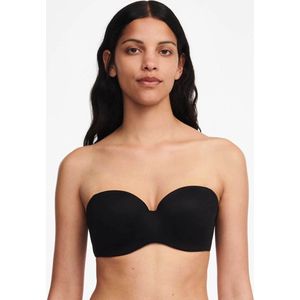 Chantelle Strapless bh Bandeau - Norah - Voorgevormde bh zonder bandjes - Afneembare bandjes - 85D - Zwart