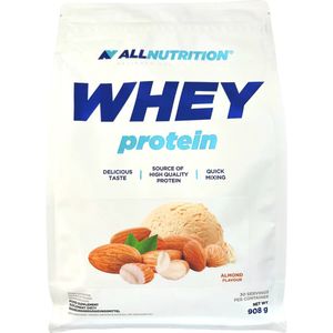 AllNutrition | Whey protein | Almond | 908gr 30 servings | Eiwitshake | Proteïne shake | Eiwitten | Proteïne | Supplement | Concentraat | Nutriworld