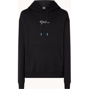 Black Bananas Holo Hoody met logo en backprint - Zwart - Maat M