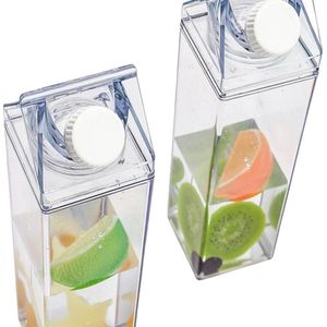 2 x DOPDOP Transparante Drinkfles BUNDEL - Melkfles - Waterfles - Dop