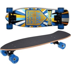 Skateboard Shaun White Airwalk Cruiser blauw/oranje - sun