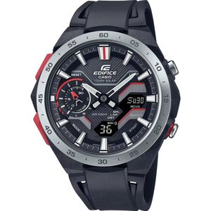 Casio Edifice ECB-2200P-1AEF Horloge - Kunststof - Zwart - Ø 44 mm