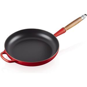 Le Creuset Koekenpan Signature Kersenrood - ø 28 cm / 2.6 Liter - Geëmailleerde anti-aanbaklaag