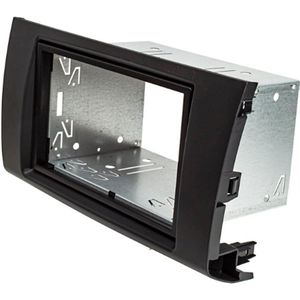 Dubbele Din Radio Inbouwframe Voor Suzuki Swift MZ-EZ 2005-2010 – Antraciet-Zwart – Met Installatiekit