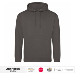 AWDis Just Hoods / Asfalt Grijs Hoodie Maat L