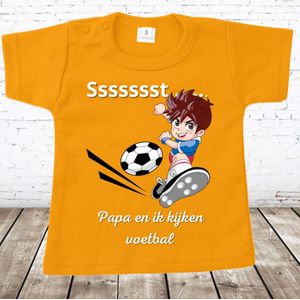 Oranje shirt voetbal -s&C-92-t-shirts jongens