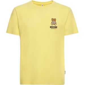 MOSCHINO - Tshirt - Yellow - Heren - M