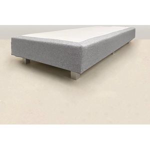 Losse boxspring - BONELLVERING - boxspringonderstel - boxspringbedbodem - zonder matras - 110x210 cm GRIJS